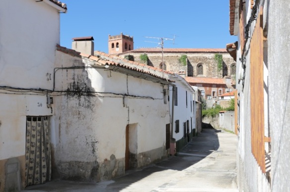 Jaraicejo, Extremadura, street, 24 April 2016